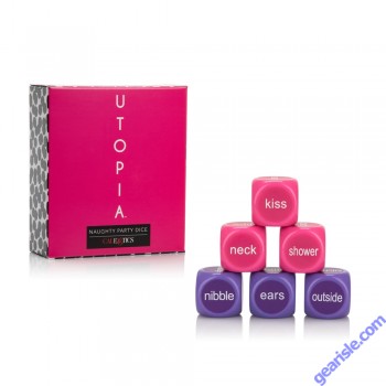 CalExotics Utopia Naughty Party Dice Designed For Couple Play box