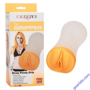 Masturbator CalExotics The Gripper Deep Pussy Grip Close Ended box