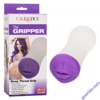 Masturbator CalExotics The Gripper Deep Throat Grip Close Ended box