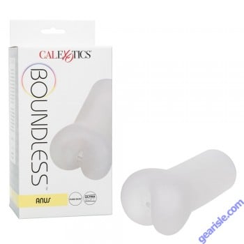 CalExotics Boundless Anus Frost Life Like Closed Ended Masturbator box