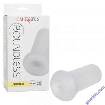 CalExotics Boundless Stroker Frost Life Like Close Ended Masturbator box