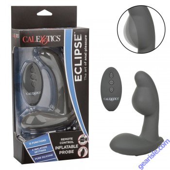 Eclipse Calexotics Remote Control Inflatable Silicone Anal Probe box