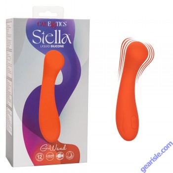 CalExotics Stella Liquid Silicone G-Wand Rechargeable Vibrator box