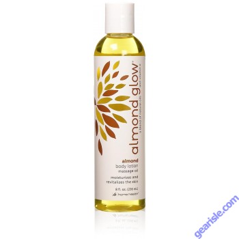 Almond Glow Body Lotion Massage Oil Cruelty Free 8 Oz Home Health 