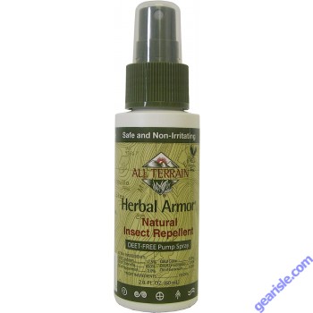 Herbal Armor Spray DEET Free Natural Insect Repellent 2oz