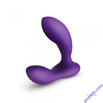 Lelo Bruno Prostate Massager Rechargeable Waterproof Vibrator Purple solo