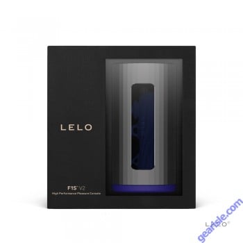 Lelo F1S V2X Blue Waterproof Masturbator Sleeve Bluetooth App box