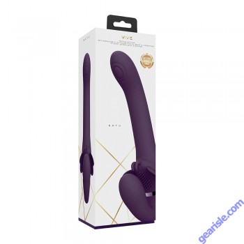 Shots Toys Satu Purple Rechargeable Silicone Vibrator box