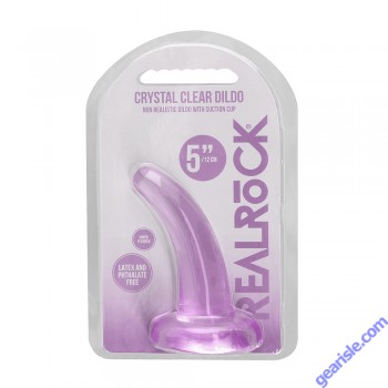 Non Realistic Dildo Shots Toys 4.5" Crystal Clear box
