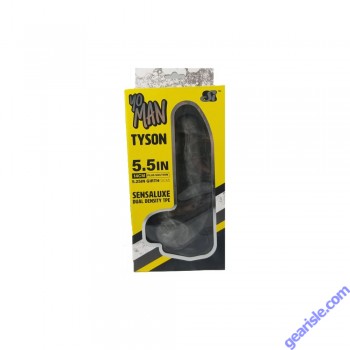 SI Novelties Yo Man Tyson 5.5" Life Like Dildo Chocolate Suction Cup