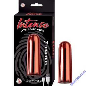 Nasstoys Intense Dynamic 7 Function Bullet Vibrator Rechargeable Red