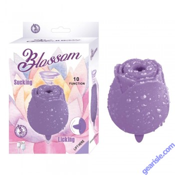 Nasstoys Blossom 10 Functions Vibrator Lavender Rechargeable box