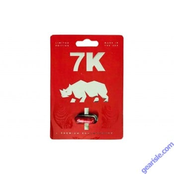 Platinum 7K Rhino Male Enhancement Red Capsule 
