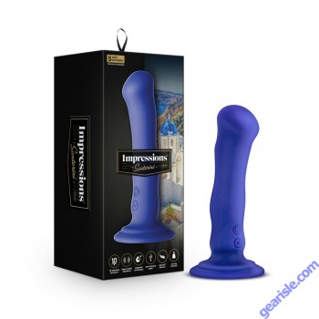 Prostate G Spot Vibrator Blush Impressions Santorini Blue box