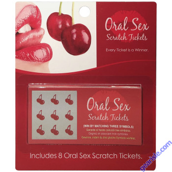 Kheper Oral Sex Scratch Tickets Non Gender Specific Adult Game