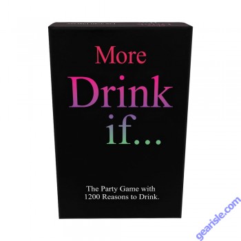 More Drink If Easy To Follow Party Game 1200 Reasons To Drink box