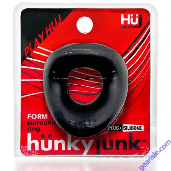Oxballs Hünkyjunk Form Cockring Tar Ice Curved Silicone box