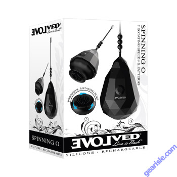 Evolved Love Is Back Spinning O Vibrating Egg Rechargeable Waterproof box