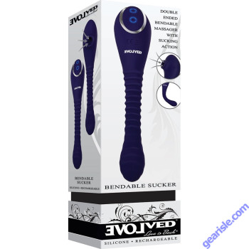 Evolved Bendable Sucker Rechargeable Silicone Vibrator box