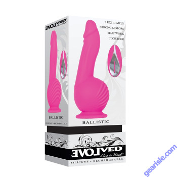 Evolved Love Is Back Ballistic Rechargeable Remote Control Dildo box