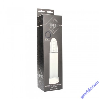 Shots Toys Pumped Automatic Rechargeable Luv Penis Pump Transparent box