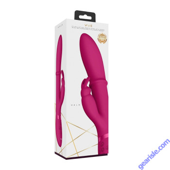 Shots Toys Vive Halo Pink G Spot Rabbit Vibrator