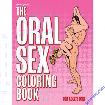 Wood Rocket Adults Only The Oral Sex Coloring Book 24 Pages 