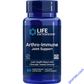 Life Extension Arthro-Immune Joint Support 60 Vegetarian Caps front