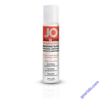 Jo All in One Warming Massage Glide Personal Lubricant 1 oz