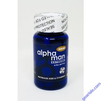 Alpha Man Extreme 3000 Bottle 6 Count Pill Male Sexual Enhancement