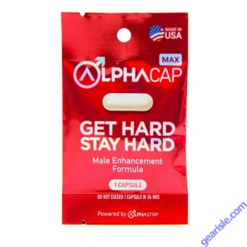 AlphaCap Get Hard Stay Hard Male Sexual Enhancement