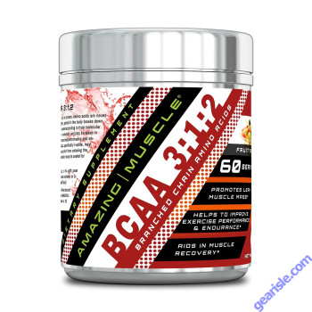 Amazing Muscle BCAA Fruit Punch Supplement