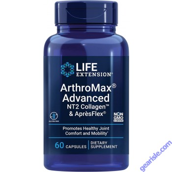 Life Extension ArthroMax Advanced W NT2 Collagen AprèsFlex front