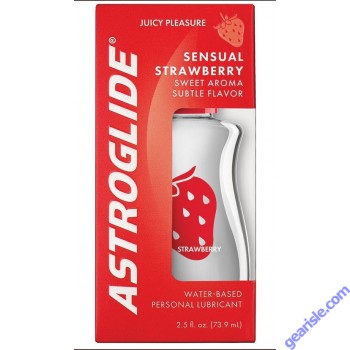 Astroglide Strawberry Liquid Lube Vaginal Moisturizer 2.5Oz