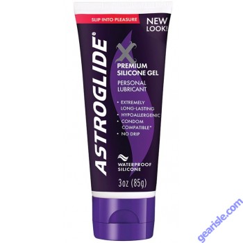 Astroglide Slip Into Pleasure Silicone Gel Vaginal Moisturizer 3Oz