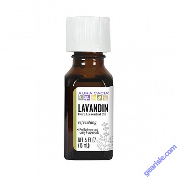 Aura Cacia Lavandin Essential Oil bottle