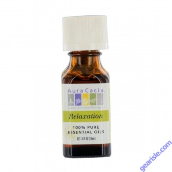 Aura Cacia Relaxation Essential Oil Blend bottle