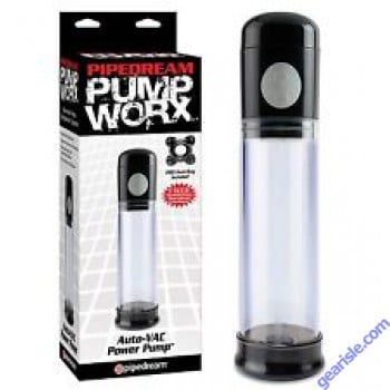 Pipedream Pump Worx Rechargeable 3-Speed Auto-Vac Penis Pump  Enlargement