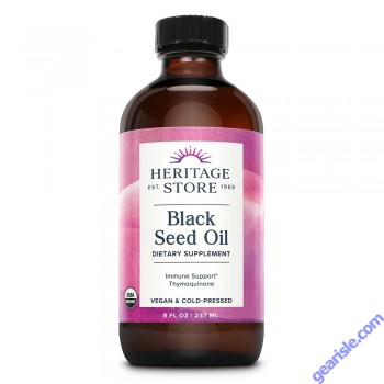 Black Seed Oil Thymoquinone 8 Oz Immune Support Heritage Store