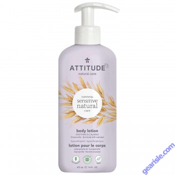 Attitude Oatmeal 16 Oz Hypoallergenic Vegan Chamomile Body Lotion