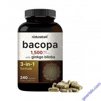 Bacopa Monnieri Ginkgo Biloba Capsules