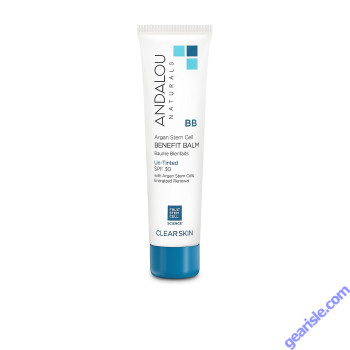 Clear Skin Argan Stem Cell BB Benefit Balm SPF 30 Andalou Naturals solo