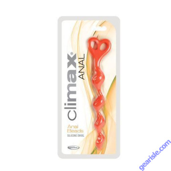 Anal Beads Silicone Swirl Climax