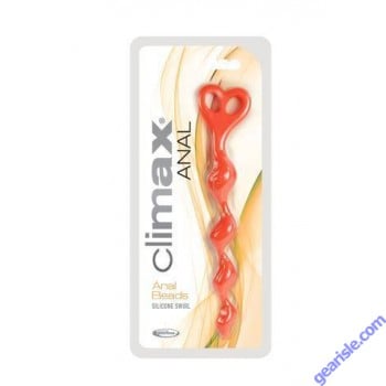 Anal Beads Silicone Swirl Climax