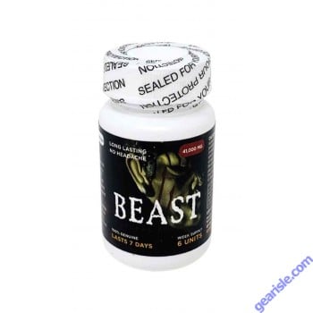 Beast 41000 Male Sexual 6 Pills Bottle
