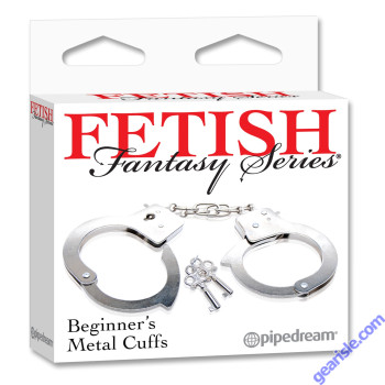 Fetish Fantasy Series Beginner's Metal Cuff's By Pipedream
