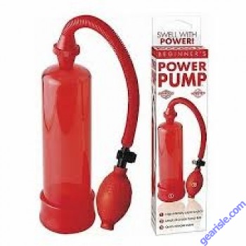 Beginner's Penis Power Pump Red Pipedream 