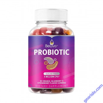 BeLive Probiotic Gummies - Sugar-Free Immune Support