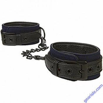 Bound Wrist Cuffs Black and Blue James Deen