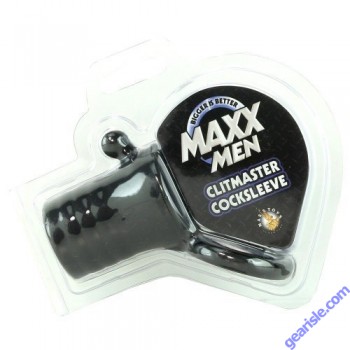 Clit Master Cock Sleeve Black Maxx Men